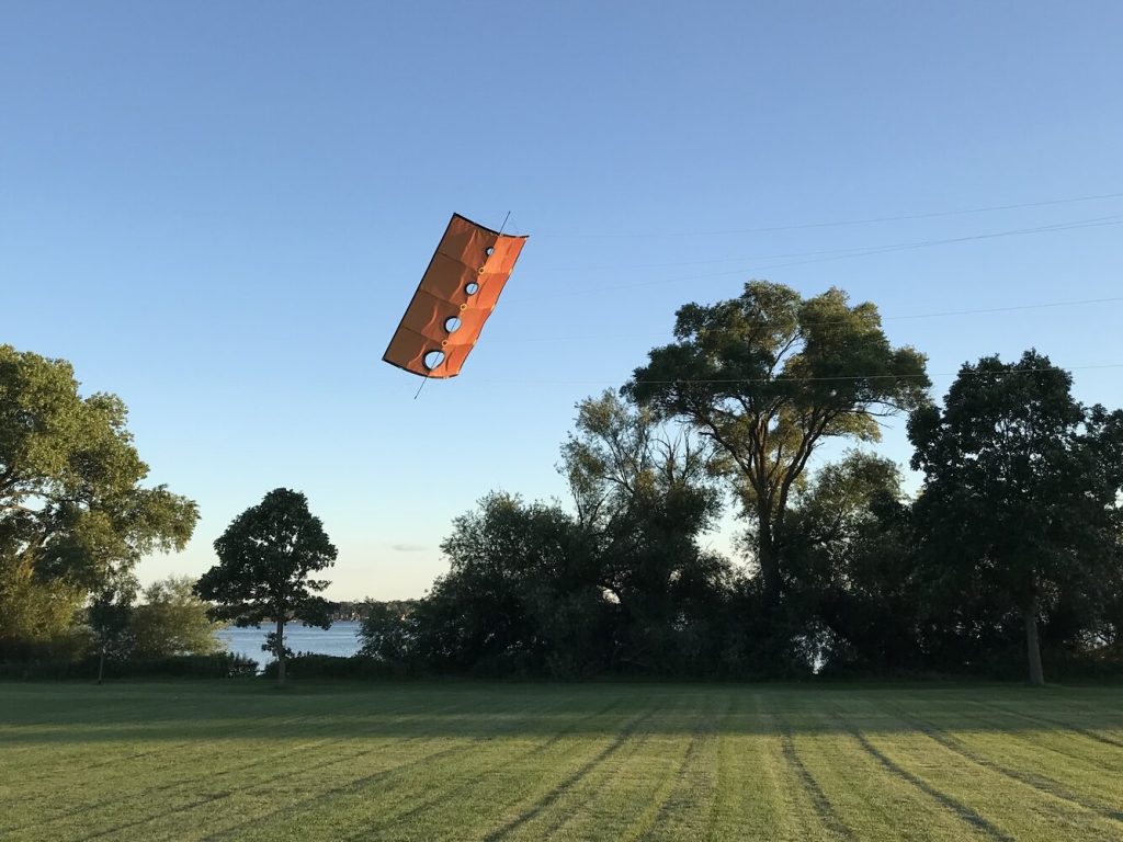 Edolito-style kite. Moonwort Studio. 